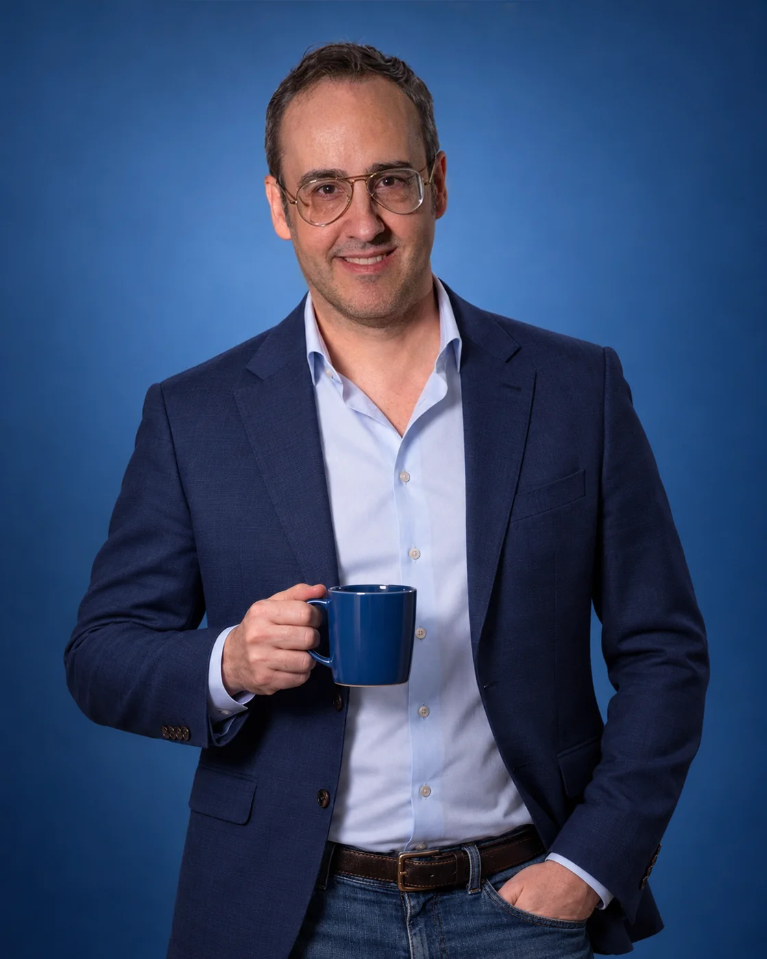 Retrato de Íñigo Echávarri, director y productor audiovisual